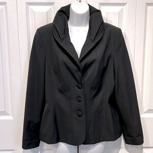Kapalua Black Lined Blazer Size 10‎